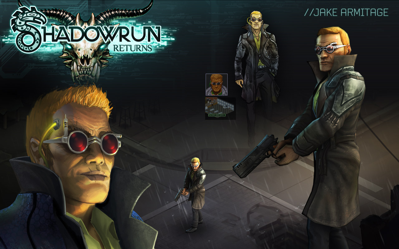 Shadowrun Returns Jake Armitage screenshot